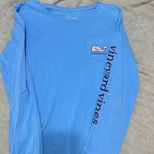 Vineyard Vines Long-sleeved basketball themed shirt